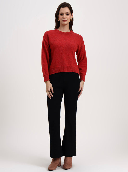 Crimson Hearth Pullover