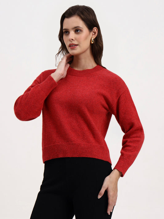 Crimson Hearth Pullover