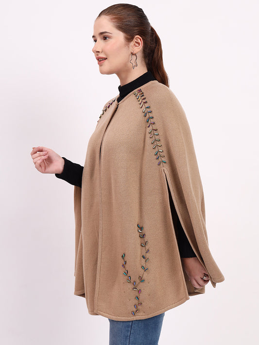 Sandstone Vine Poncho
