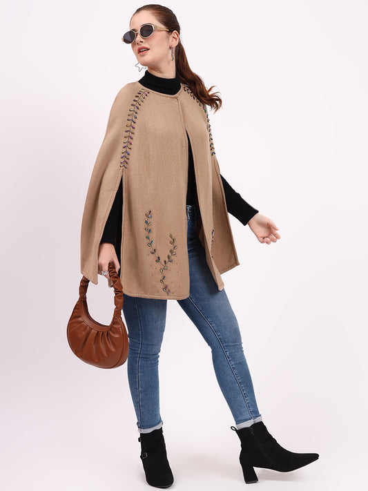 Sandstone Vine Poncho