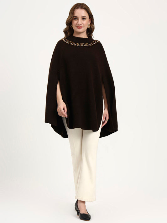 Mocha Radiance Poncho