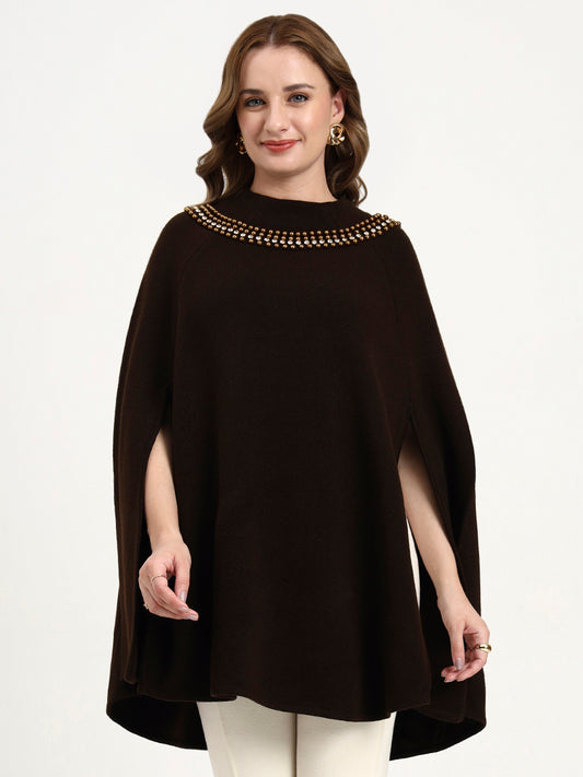 Mocha Radiance Poncho