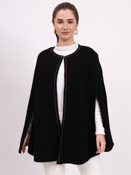 Noir Monarch Poncho