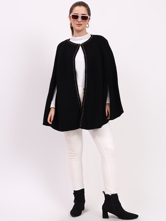 Noir Monarch Poncho
