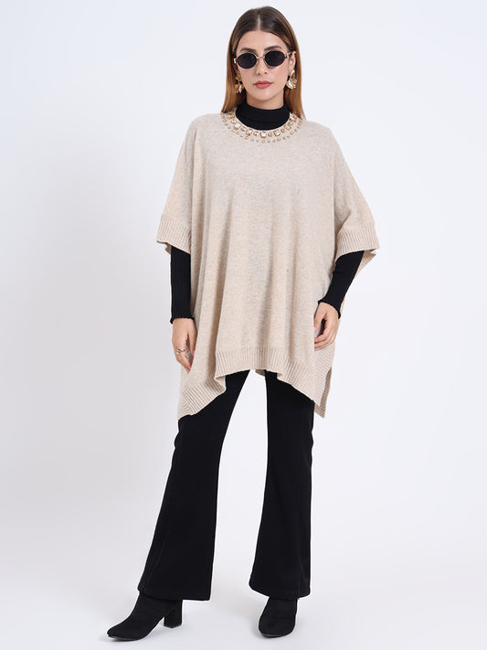 Ivory Aura Poncho