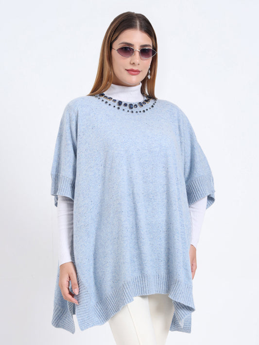 Sky Aura Poncho
