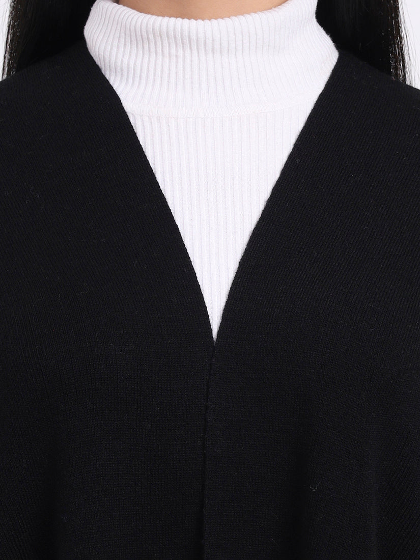 Midnight Fringe Cape