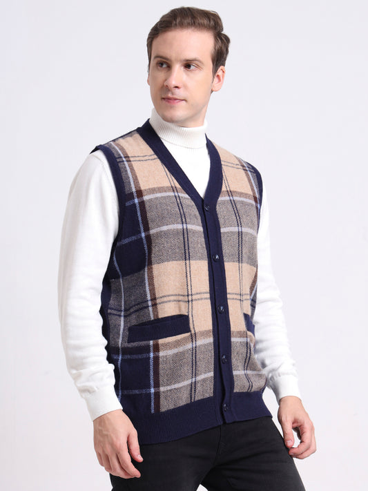 Harbor Plaid Vest
