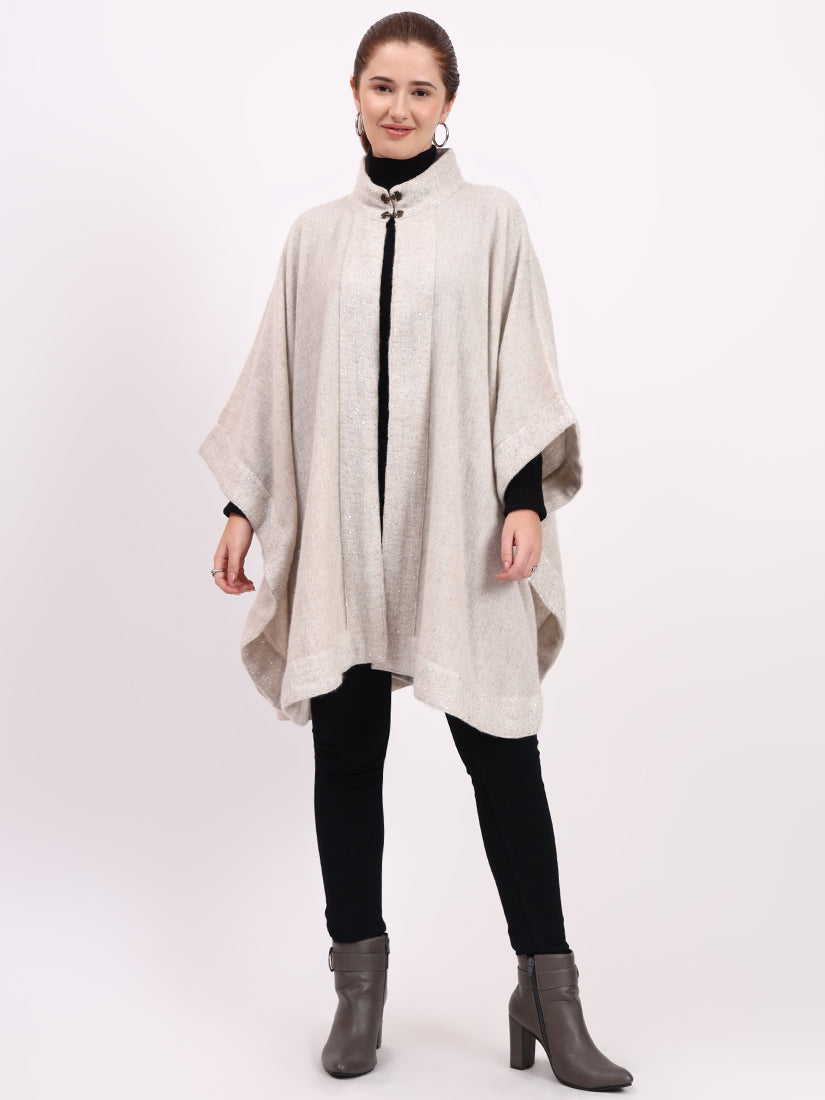 Ivory Haven Lambswool Cape