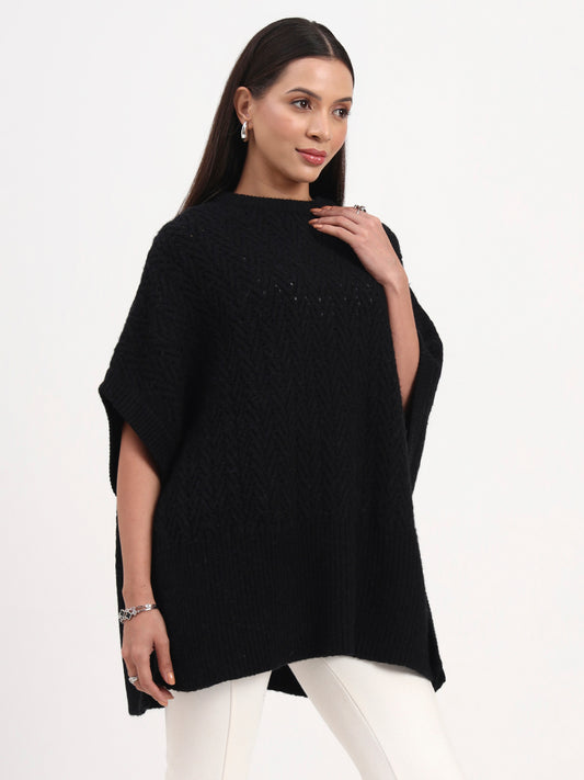 Inkstone Loop Knit Poncho