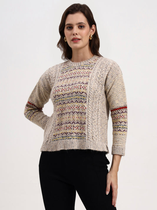 Sandridge Beige Pullover