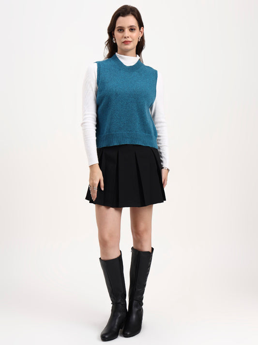 Ocean Mirage Sleeveless Cardigan