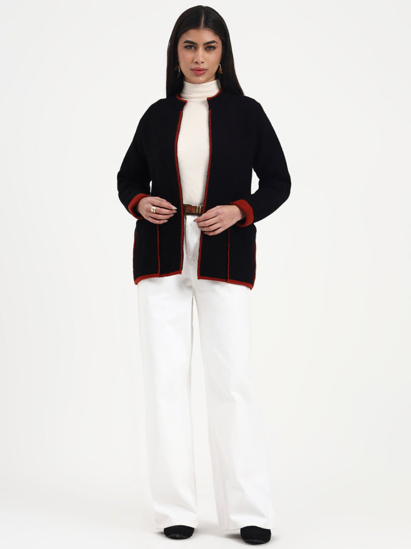 Carbon Rust Edge Cardigan