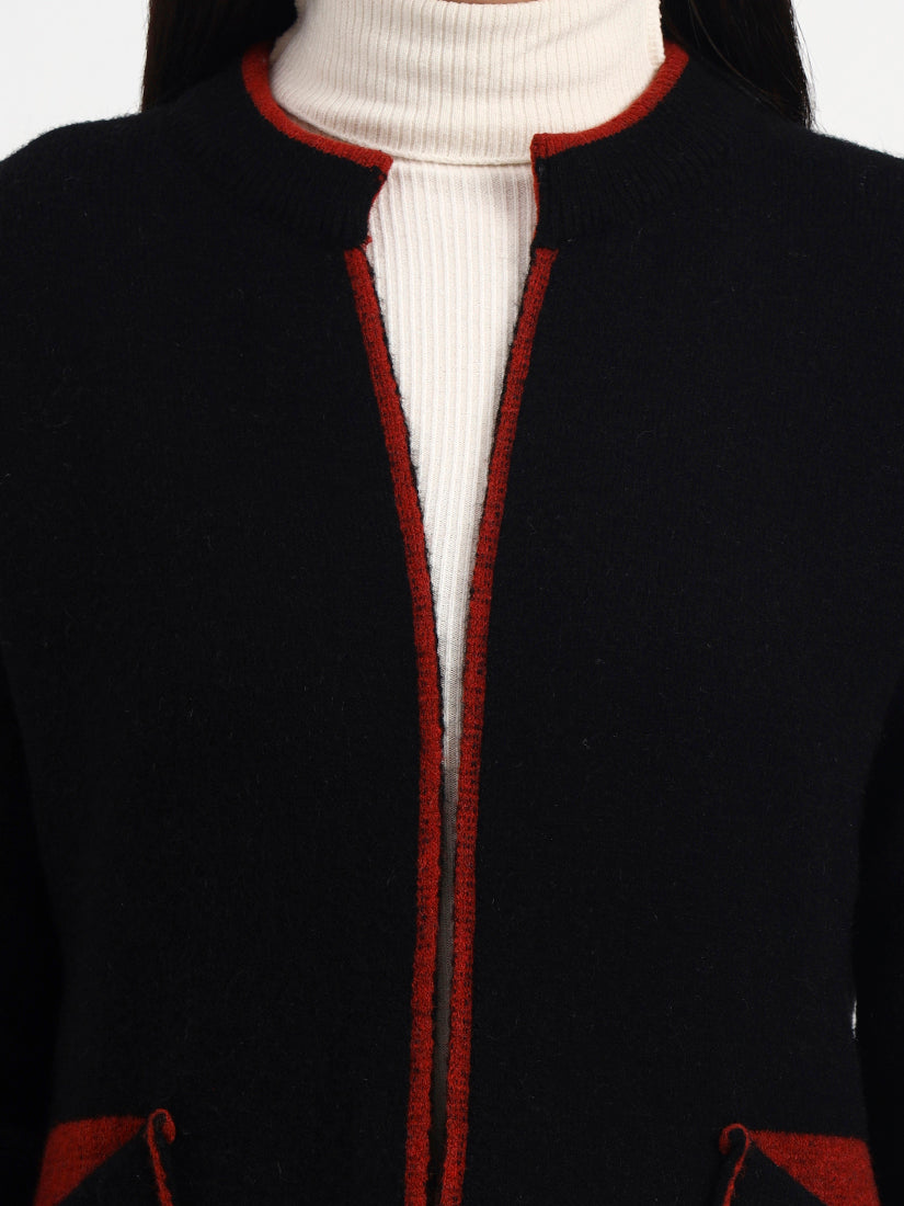 Carbon Rust Edge Cardigan