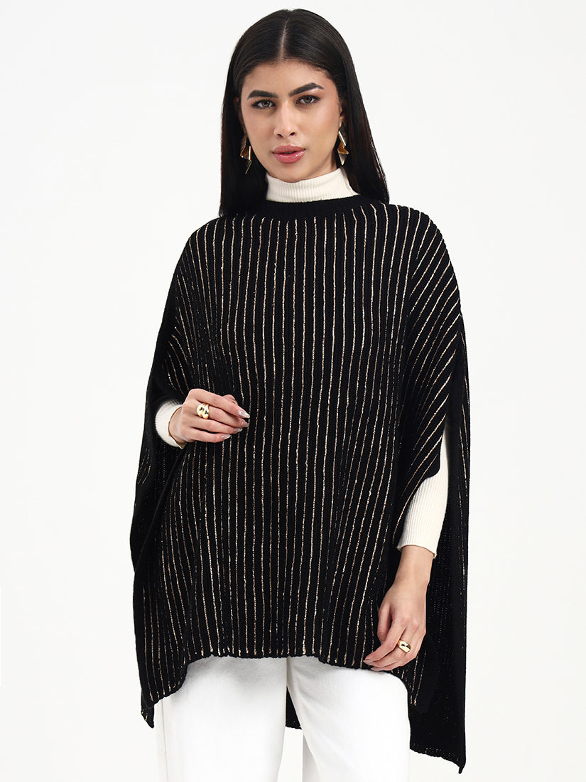 Midnight Lustre Poncho