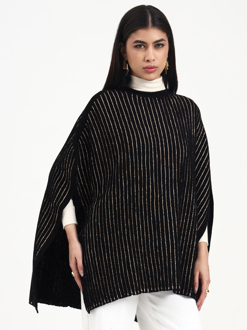 Midnight Lustre Poncho