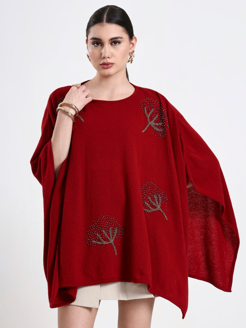 Vermilion Grove Lambswool Poncho