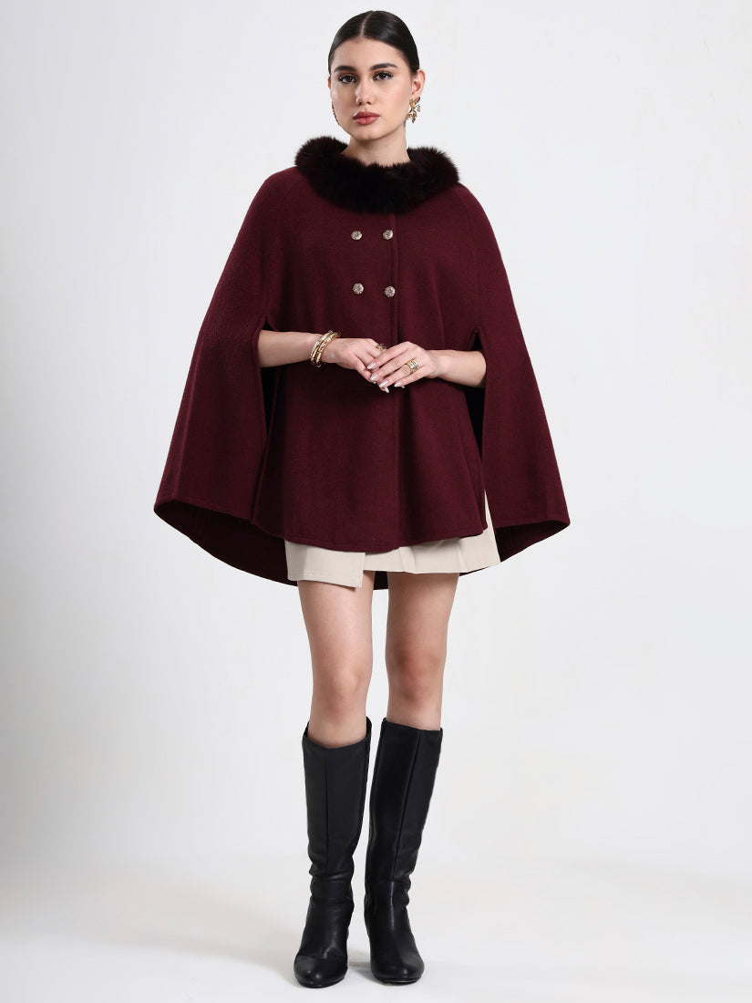 Bordeaux Poncho