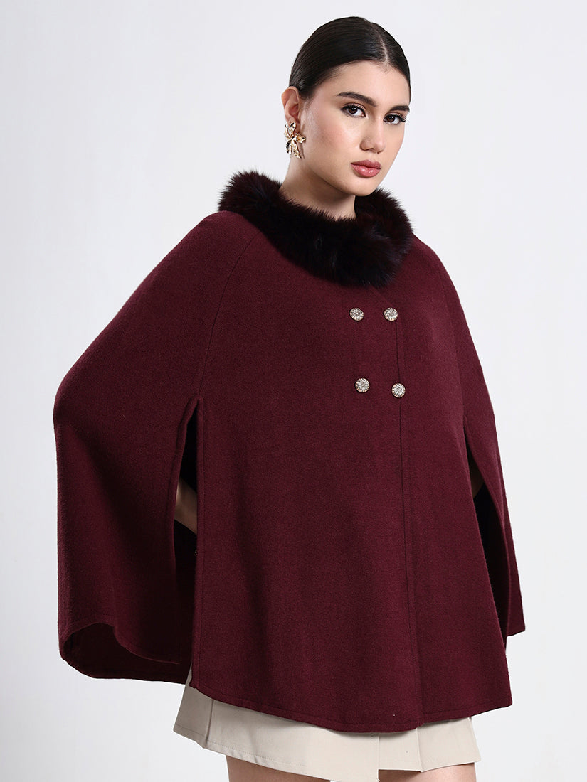 Bordeaux Poncho