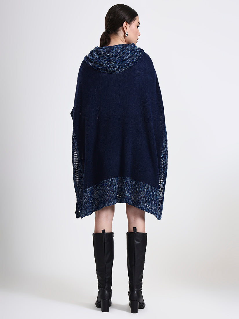 Midnight Marine Poncho