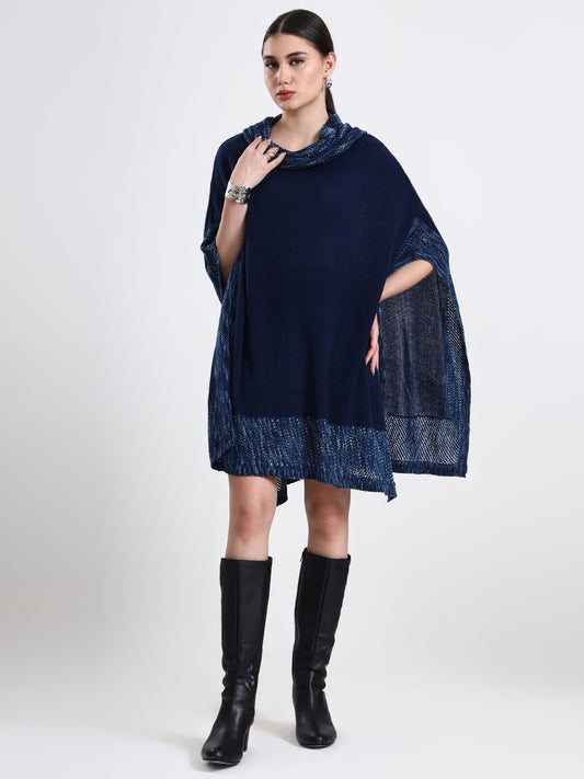 Midnight Marine Poncho