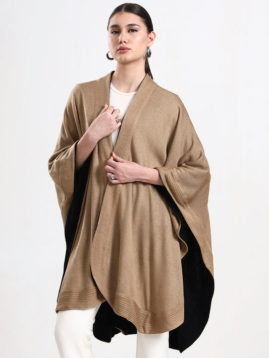 awn Noir Reversible Cape