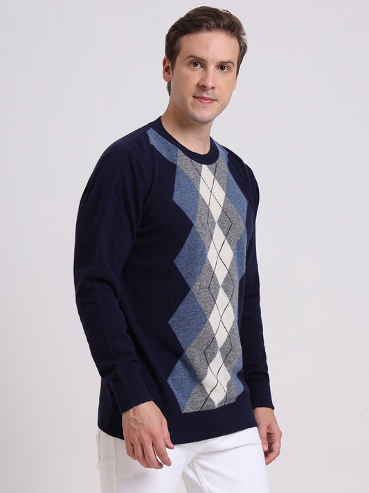 Argyle Crest in Sapphire