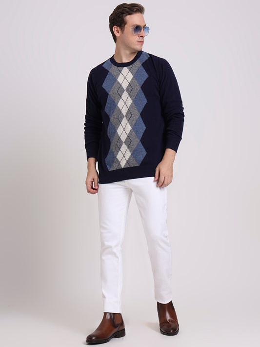 Argyle Crest in Sapphire