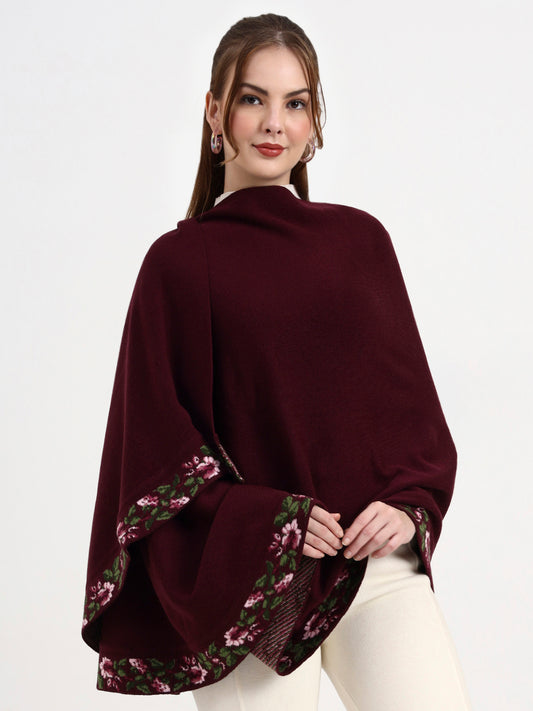 Merlot Bloom Stole