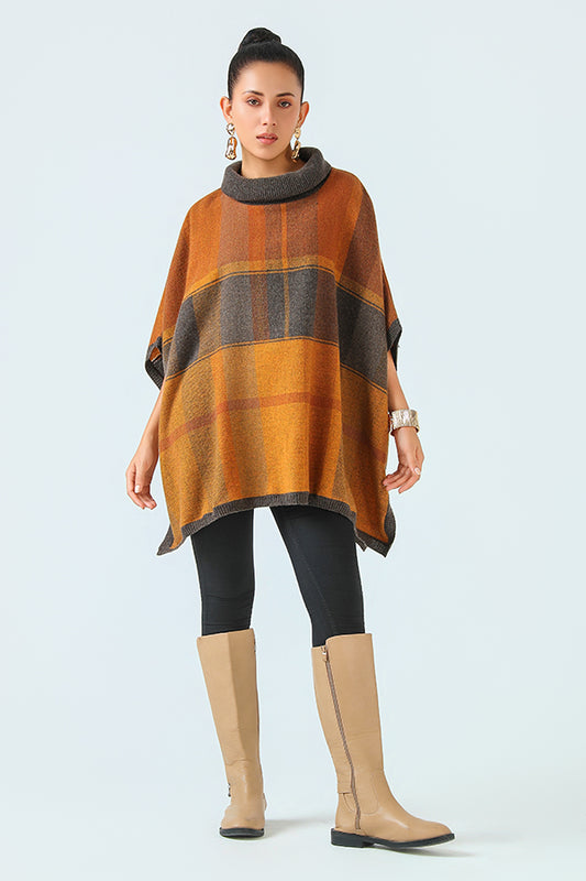 Cendre Caramel Poncho