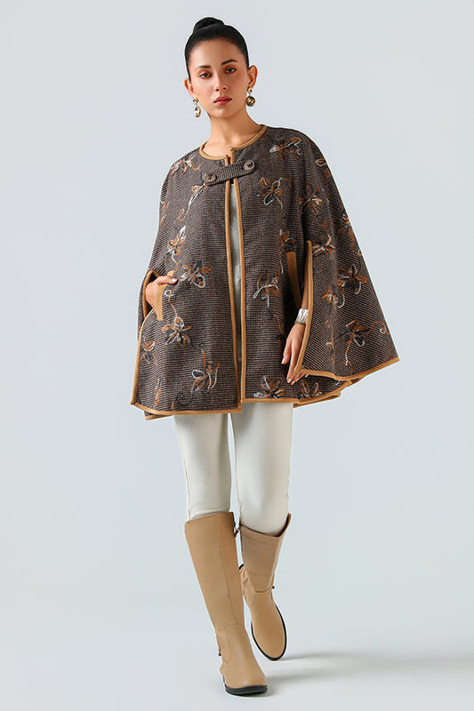 Héritage Fleur de Tweed Cloak