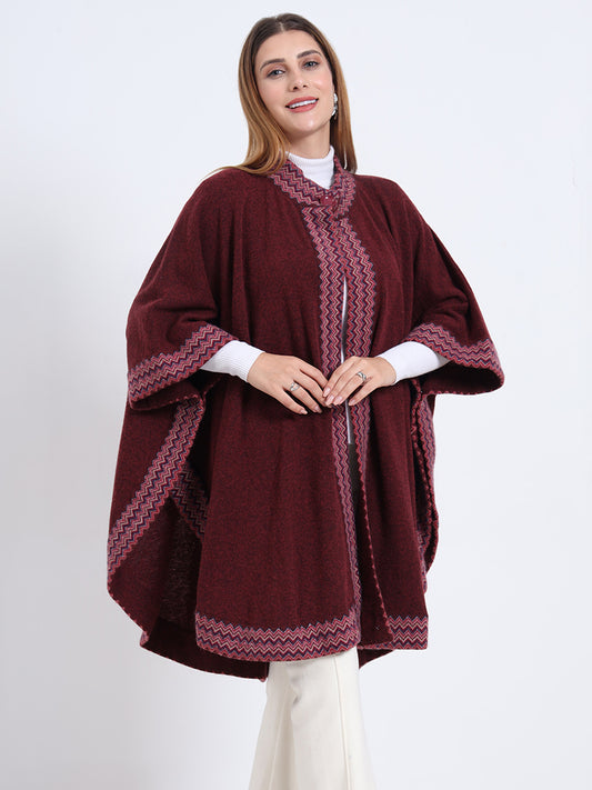 Crimson Border Cape