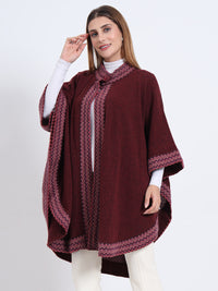 Crimson Border Cape