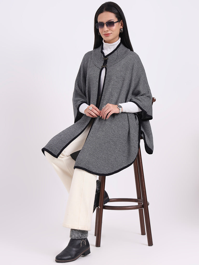 Obsidian Weave Cape