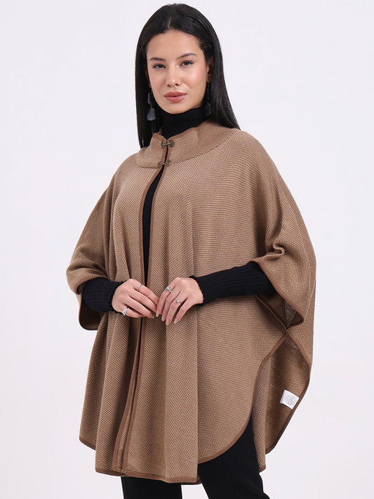Pebble Weave Cape