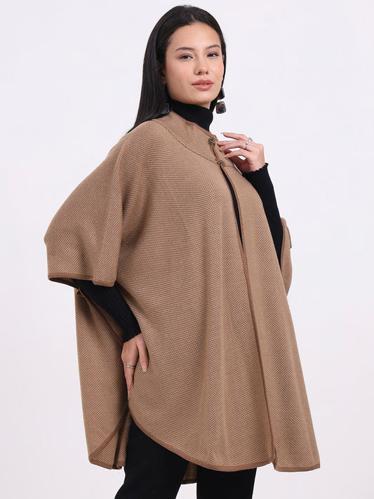 Pebble Weave Cape