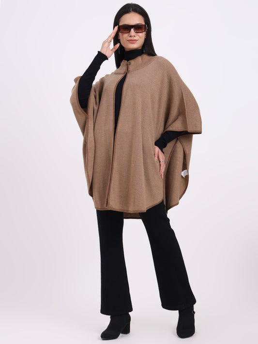 Pebble Weave Cape