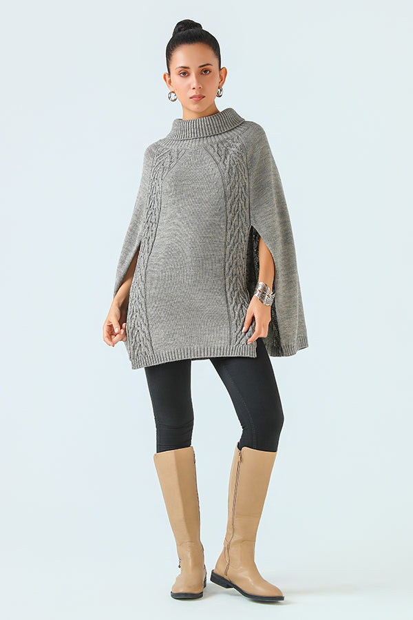 Pietra Nebbia Poncho