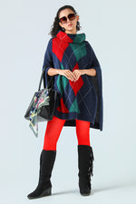 Highland Garnet Poncho