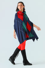 Highland Garnet Poncho