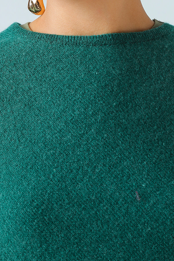 Verde Alpino Poncho