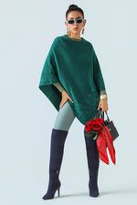 Verde Alpino Poncho