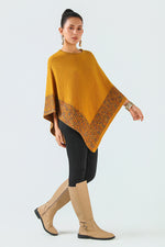 Saffron Brume Poncho