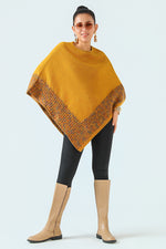 Saffron Brume Poncho