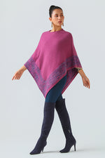 Rose de Brume Poncho