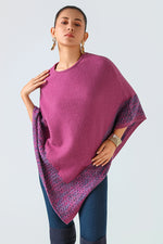 Rose de Brume Poncho