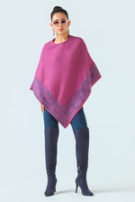 Rose de Brume Poncho