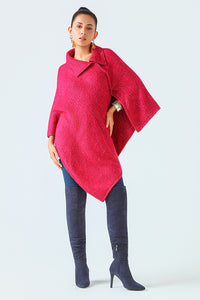 Rose Cendré Poncho