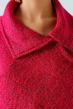 Rose Cendré Poncho
