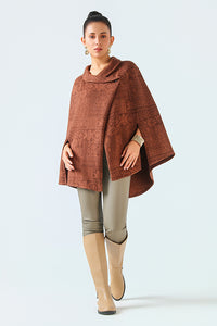 Brun d'Antan Poncho